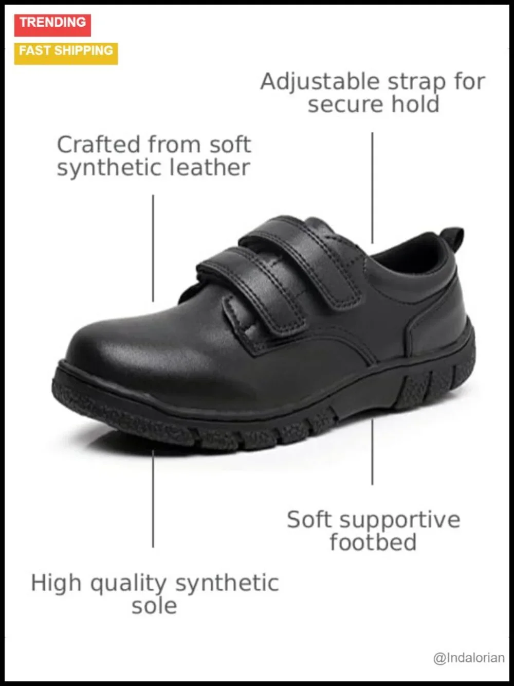 Boys Dress Shoes Oxford Loafers Toddler-Big Kid Non-slip Outsole